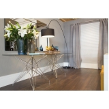 pisos vinílico em régua Paraíso